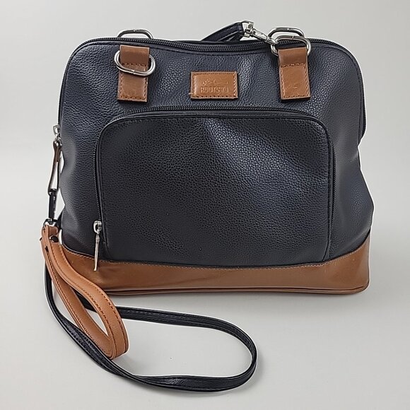 Roots 73 Brown Ladies Purse Shoulder Cross Body Adjustable Small - Picture 1 of 13